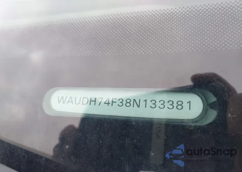 2008 Audi A6 3.2 z USA, uszkodzony, nr VIN WAUDH74F38N133381